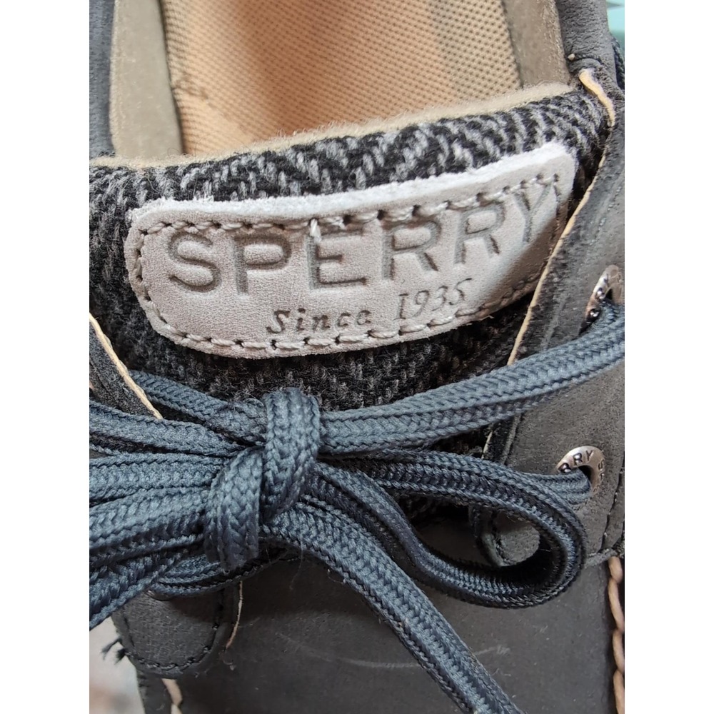 Sperry Top-Sider Bluefish Herring Navy Leather Boat Shoes STS99429 Womens 8.5 M - Picture 4 of 9
